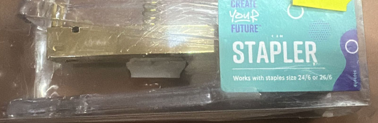 Golden Acrylic Stapler